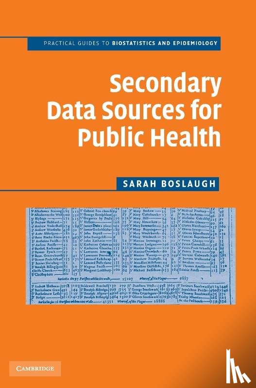 Boslaugh, Sarah (Washington University - Secondary Data Sources for Public Health