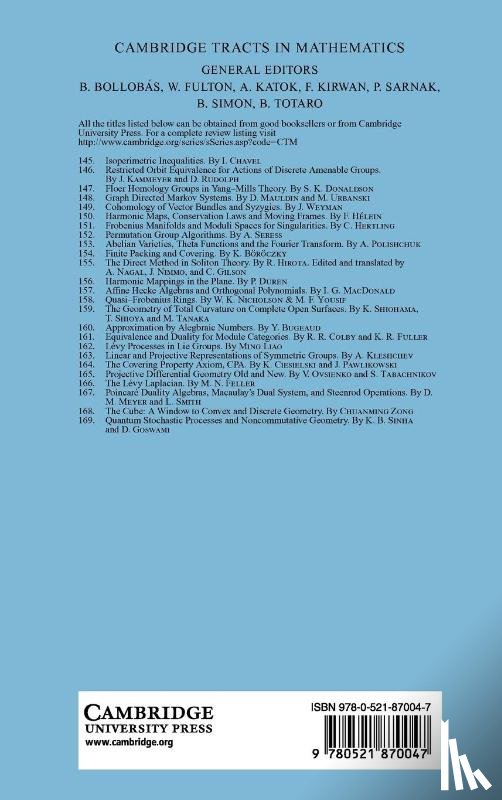 Adem, Alejandro (University of British Columbia, Leida, Johann (University of Wisconsin, Ruan, Yongbin (University of Michigan - Orbifolds and Stringy Topology