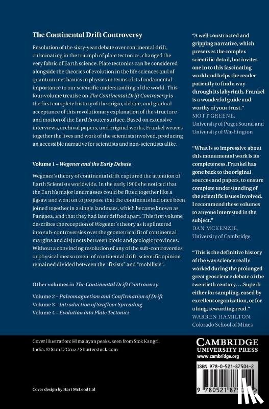 Frankel, Henry R. (University of Missouri - The Continental Drift Controversy