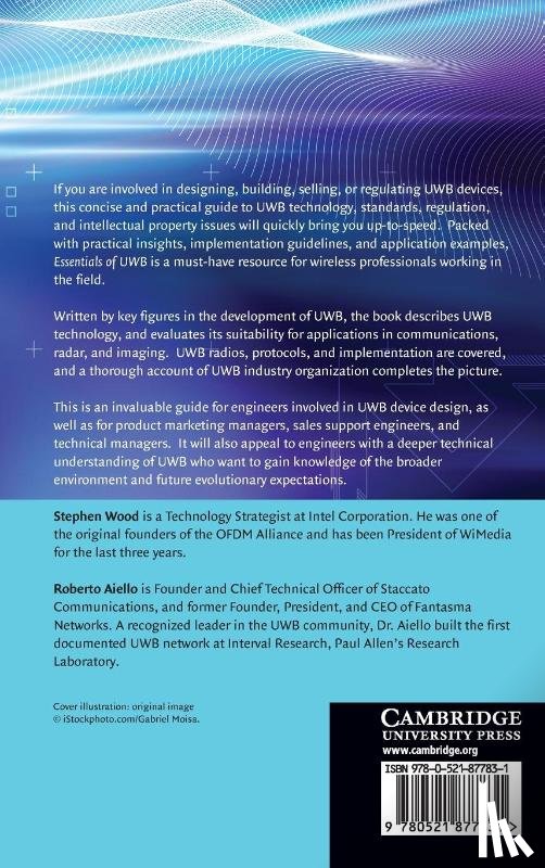 Wood, Stephen, Aiello, Roberto - Essentials of UWB