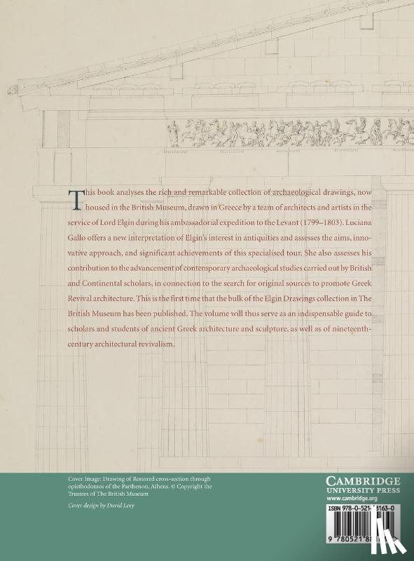 Gallo, Luciana - Lord Elgin and Ancient Greek Architecture