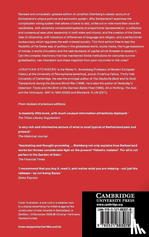 Steinberg, Jonathan (University of Pennsylvania) - Why Switzerland?