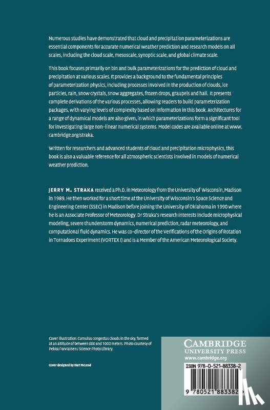 Straka, Jerry M. (Professor - Cloud and Precipitation Microphysics