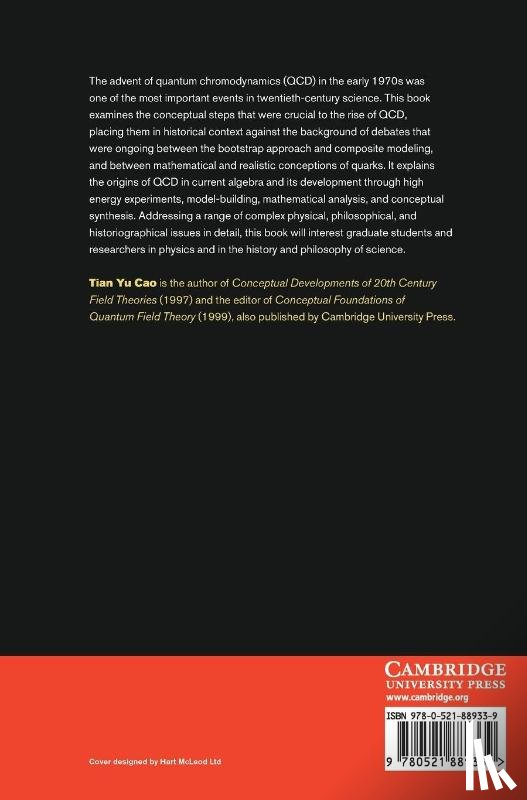 Cao, Tian Yu (Boston University) - From Current Algebra to Quantum Chromodynamics