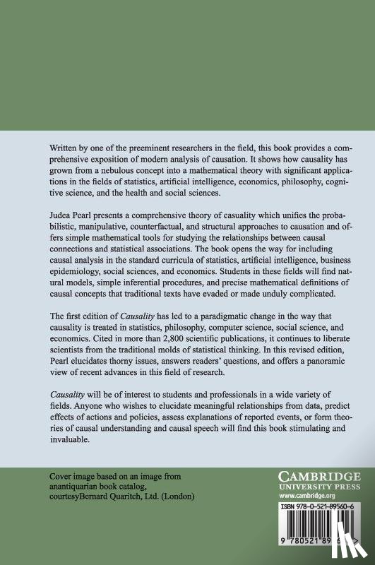 Pearl, Judea (University of California - Causality