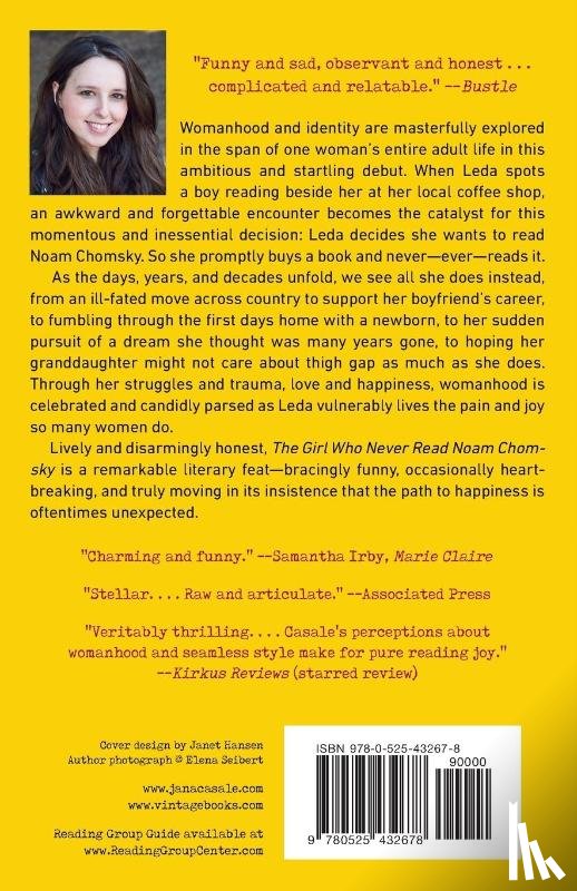 Casale, Jana - The Girl Who Never Read Noam Chomsky