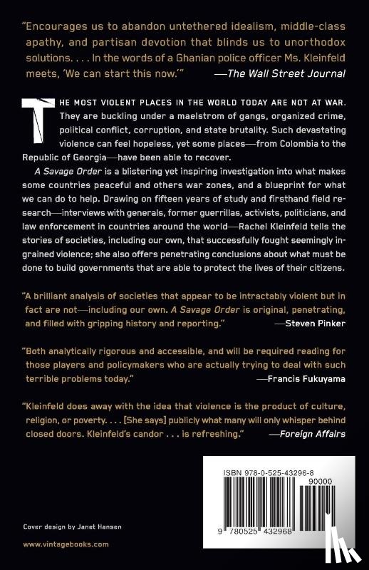 Kleinfeld, Rachel - A Savage Order