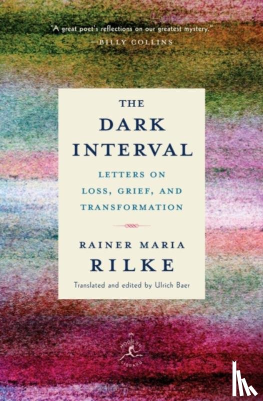 Rilke, Rainer Maria, Baer, Ulrich - Dark Interval