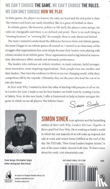 Sinek, Simon - Infinite Game