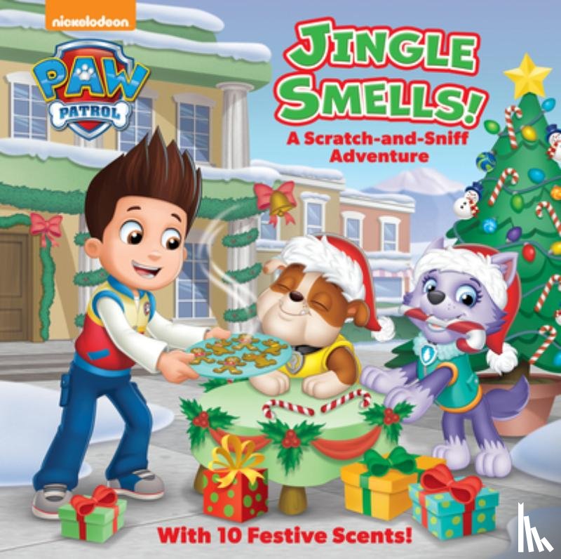 Random House - Jingle Smells!: A Scratch-And-Sniff Adventure (Paw Patrol): A Holiday Scratch-And-Sniff Book for Kids