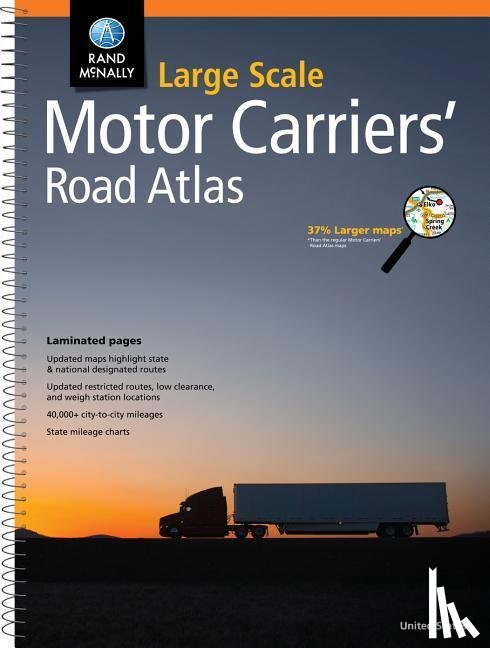 Rand Mcnally - RM LARGE SCALE MOTOR CARRIERS
