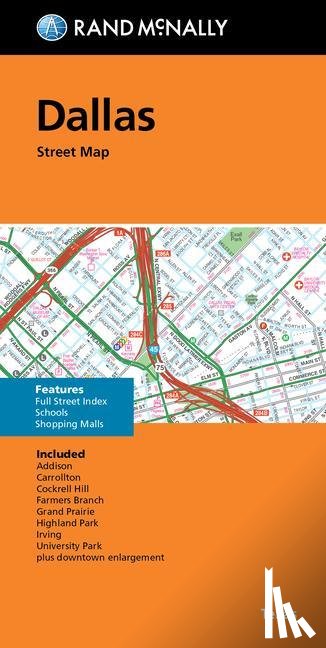 Rand Mcnally - MAP-RM FOLDED MAP DALLAS STREE