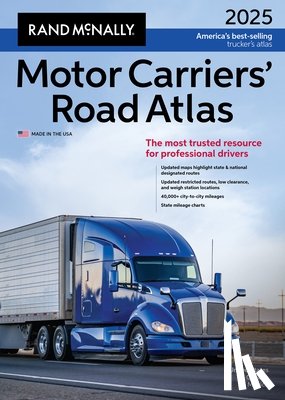 Rand McNally - 2025 Motor Carriers Road Atlas: McRa