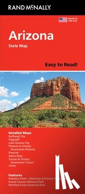 Rand Mcnally - Rand Mcnally: Rand McNally Easy to Read Folded Map: Arizona