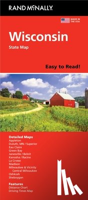 Rand McNally - Rand McNally Easy to Read: Wisconsin State Map
