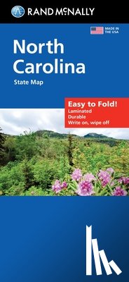 Rand McNally - Rand McNally Easy to Fold: North Carolina Laminated Map