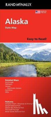 Rand McNally - Rand McNally Easy to Read: Alaska State Map