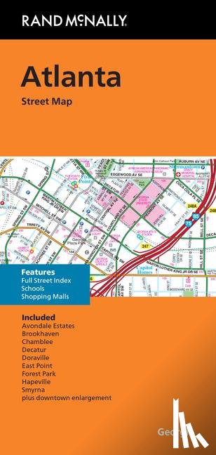 Rand McNally - Rand McNally Folded Map: Atlanta Street Map