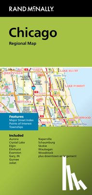 Rand McNally - Rand McNally Folded Map: Chicago Regional Map