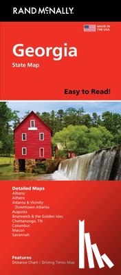 Rand McNally - Rand McNally Easy to Read: Georgia State Map