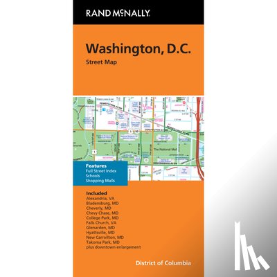 Rand McNally - Washington DC Street Map
