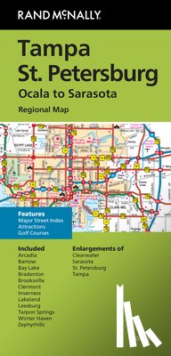 Rand McNally - Rand McNally Folded Map: Tampa and St. Petersburg Regional Map