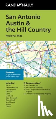 Rand McNally - Rand McNally Folded Map: San Antonio Austin & the Hill Country Regional Map