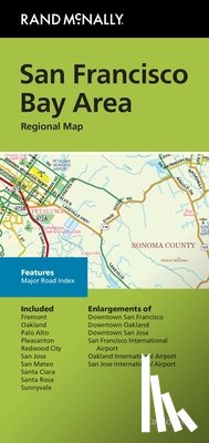 Rand McNally - Rand McNally Folded Map: San Francisco Bay Area Regional Map