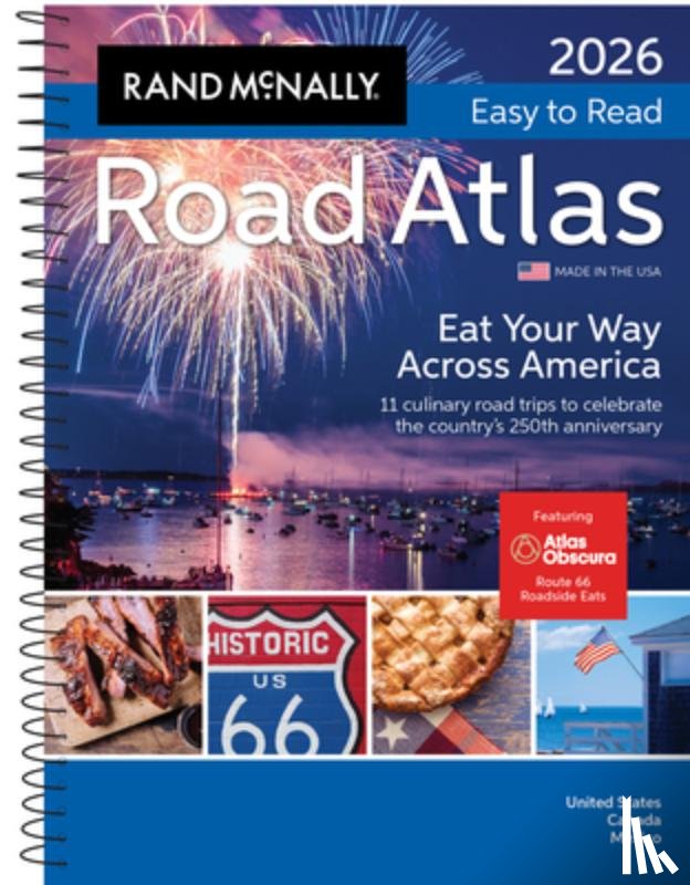 Rand McNally - 2026 Rand McNally Easy to Read Midsize Road Atlas