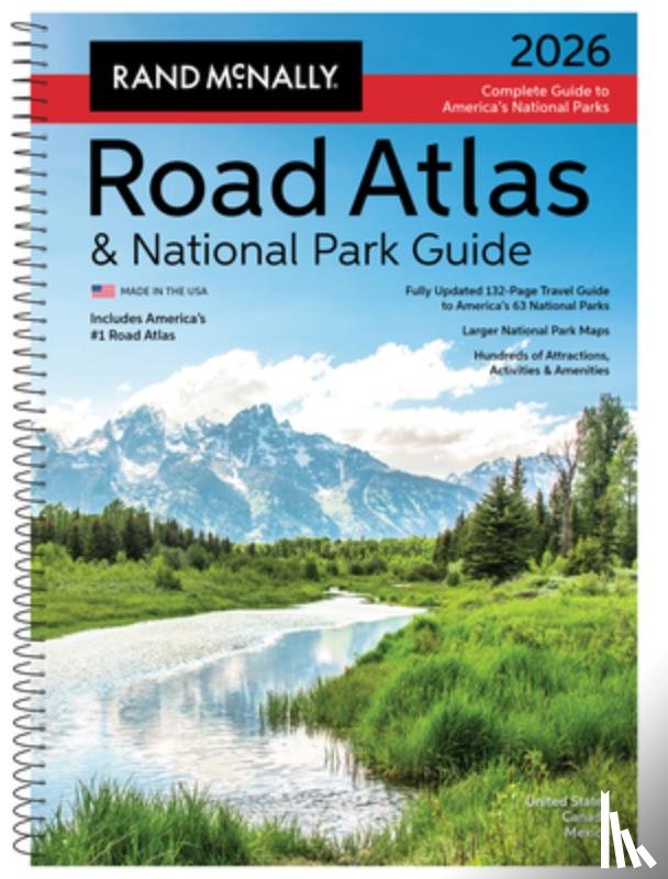 Rand McNally - Rand McNally Road Atlas & National Park Guide 2026