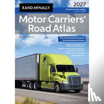 Rand McNally - Rand McNally 2027 Motor Carriers Road Atlas