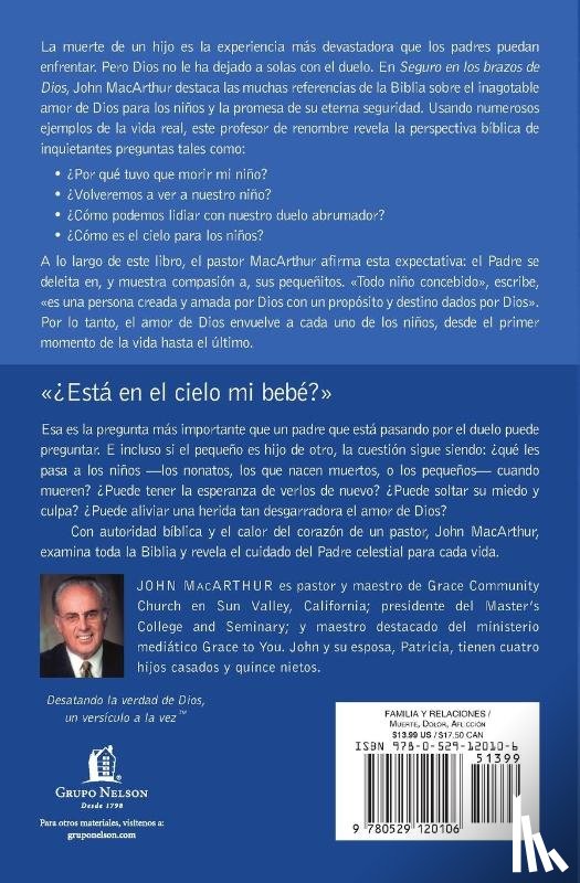 Macarthur, John - MacArthur, J: Seguro En Los Brazos de Dios