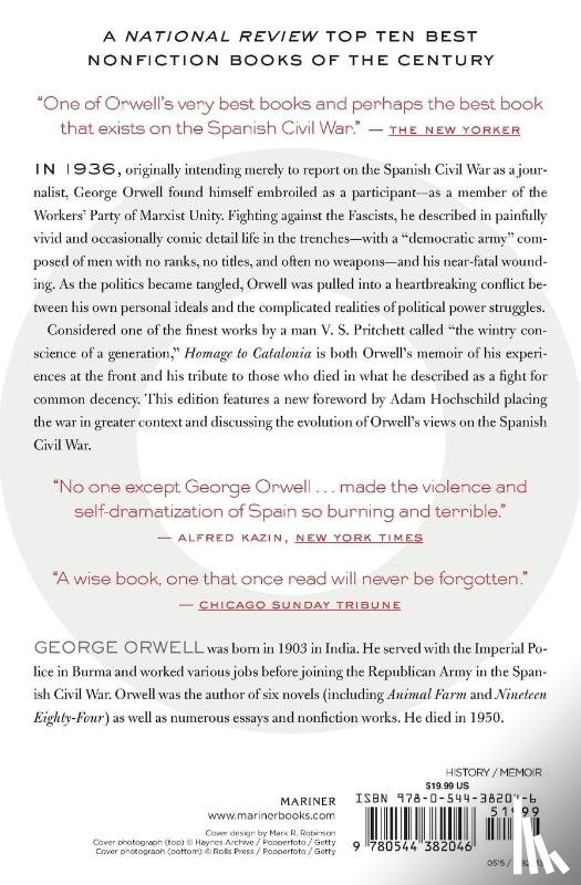 Orwell, George - Homage To Catalonia