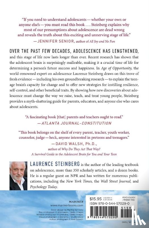 Steinberg, Laurence D. - Age of Opportunity