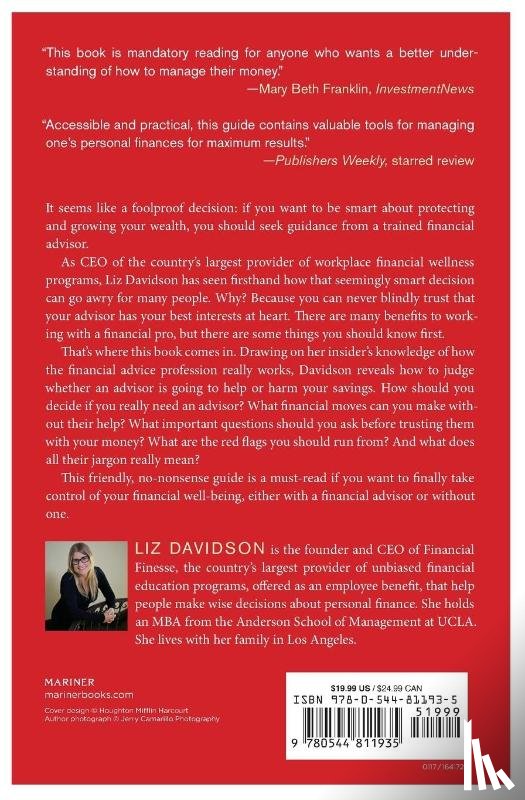 Davidson Liz Davidson - What Your Financial Advisor Isn't Telling You