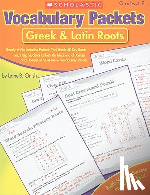 Onish, Liane - Vocabulary Packets: Greek & Latin Roots