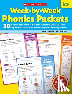 Novelli, Joan - Week-By-Week Phonics Packets: Grades K-3