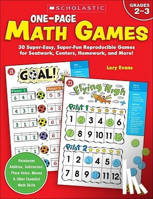 Evans, Lory - One-Page Math Games
