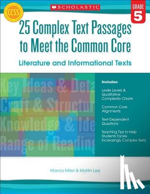 Miller, Marcia - 25 Complex Text Passages to Meet the Common Core: Literature and Informational Texts: Gr. 5