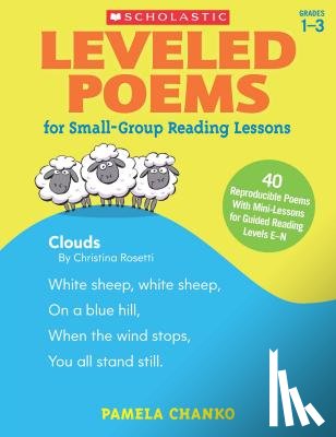 Chanko, Pamela - Leveled Poems for Small-Group Reading Lessons: 40 Reproducible Poems with Mini-Lessons for Guided Reading Levels E-N
