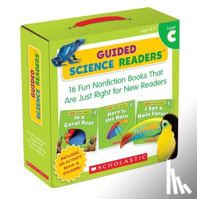 Charlesworth, Liza - Guided Science Readers: Level C (Parent Pack): 16 Fun Nonfiction Books That Are Just Right for New Readers [With Sticker(s) and Activity Book]