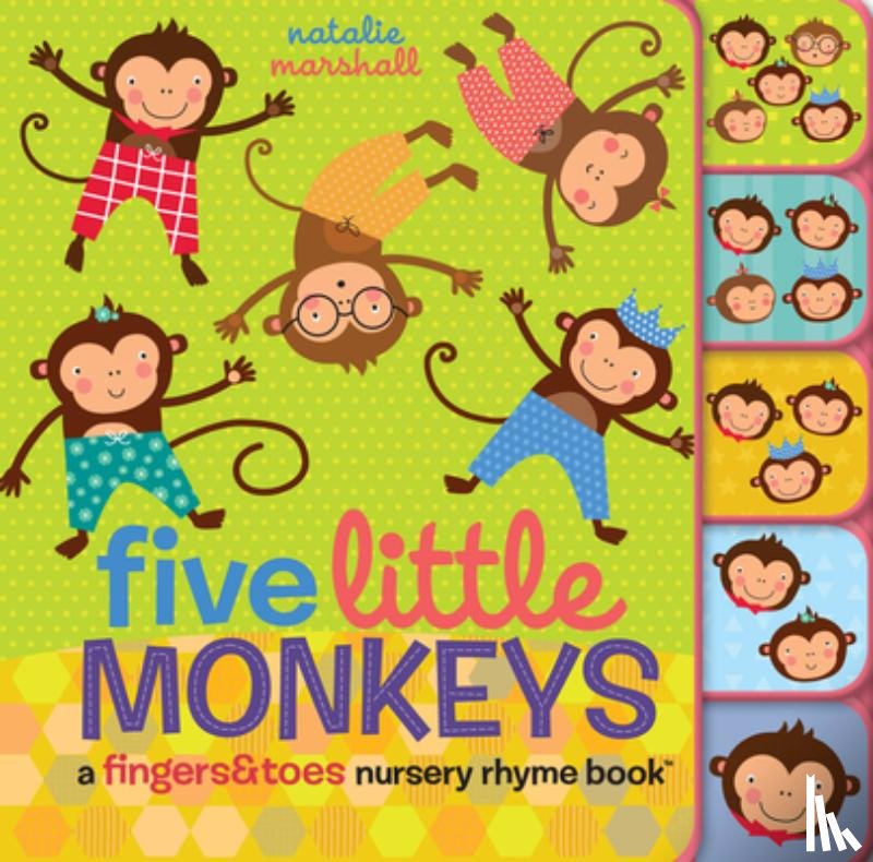 Marshall, Natalie - 5 LITTLE MONKEYS A FINGERS & T