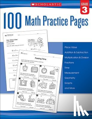 Scholastic - 100 Math Practice Pages: Grade 3