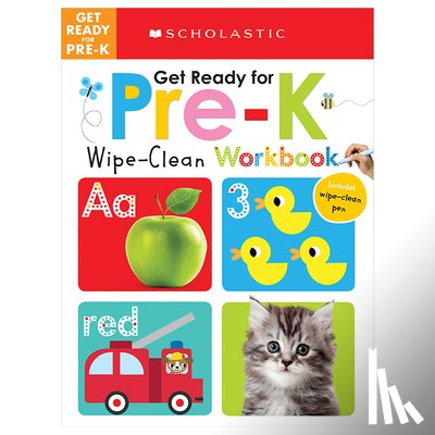 Scholastic - Get Ready for Pre-K Wipe-Clean Workbook: Scholastic Early Learners (Wipe-Clean)