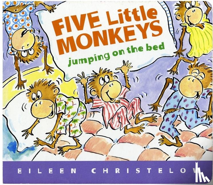 Eileen Christelow, Christelow - Five Little Monkeys Jumping on the Bed Lap Board Book