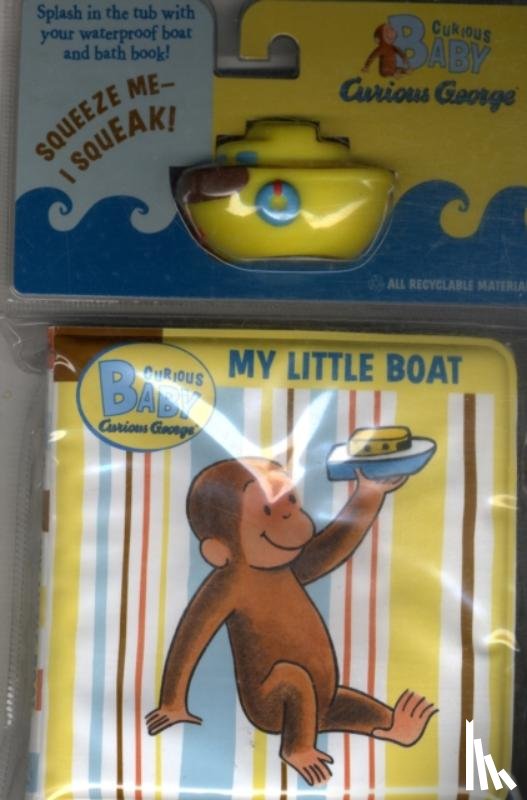 Rey, H. A. - Curious Baby: My Little Bath Book & Toy Boat [With Boat]