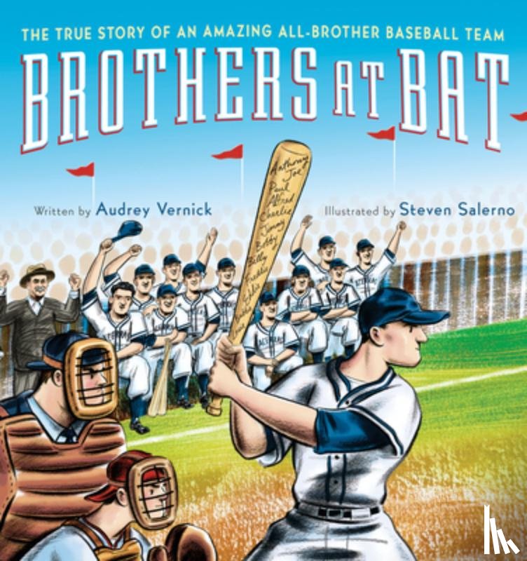 Vernick Audrey Vernick, Salerno Steven Salerno - Brothers at Bat