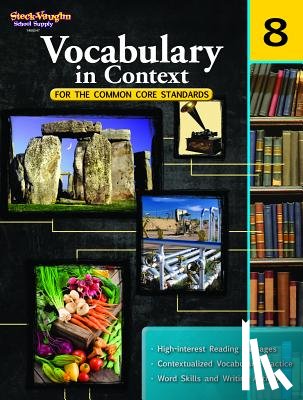 Houghton Mifflin Harcourt - Vocabulary in Context for the Common Core Standards Reproducible Grade 8