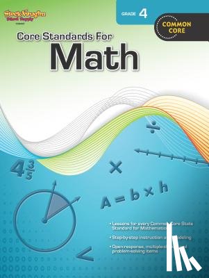 Houghton Mifflin Harcourt - Core Standards for Math Reproducible Grade 4