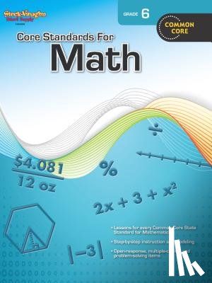 Houghton Mifflin Harcourt - Core Standards for Math Reproducible Grade 6